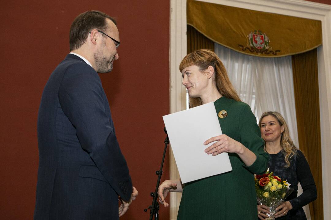 Įteiktos Kultūros ministerijos premijos