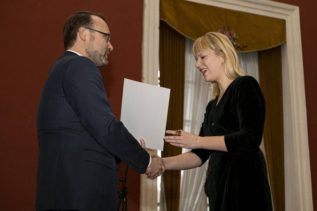 Įteiktos Kultūros ministerijos premijos