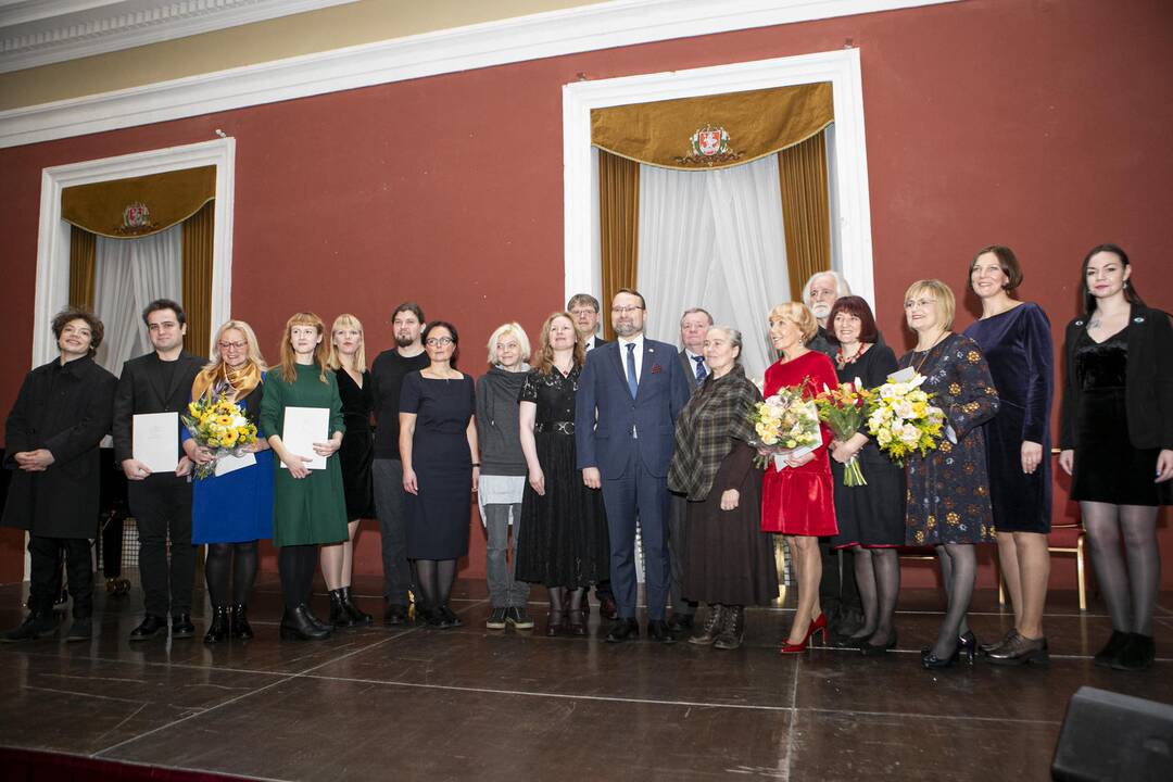 Įteiktos Kultūros ministerijos premijos