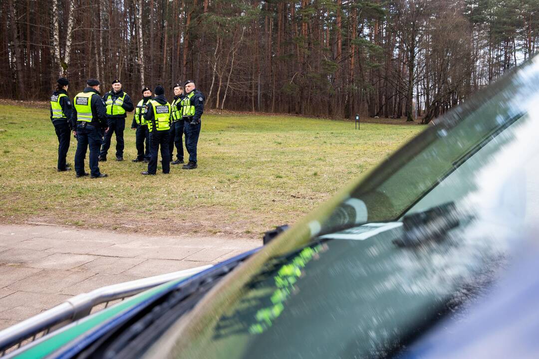 Galimai pagrobtos mergaitės paieška Vilniuje