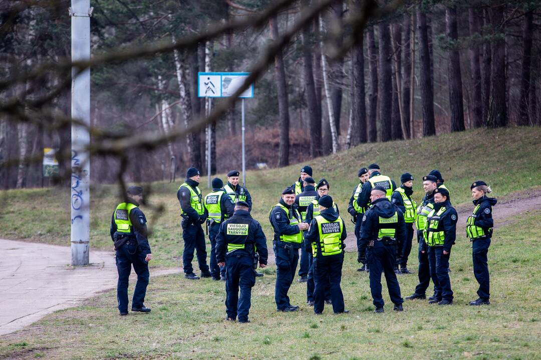 Galimai pagrobtos mergaitės paieška Vilniuje