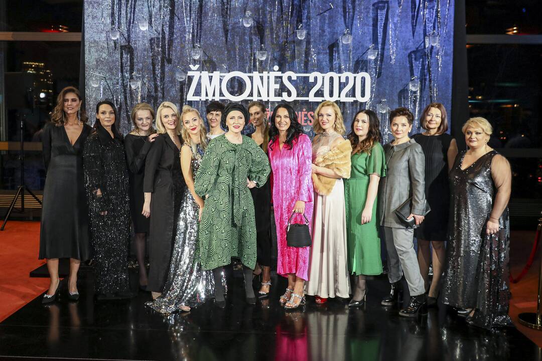 Apdovanojimų „Žmonės 2020“ svečiai