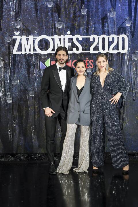 Apdovanojimų „Žmonės 2020“ svečiai
