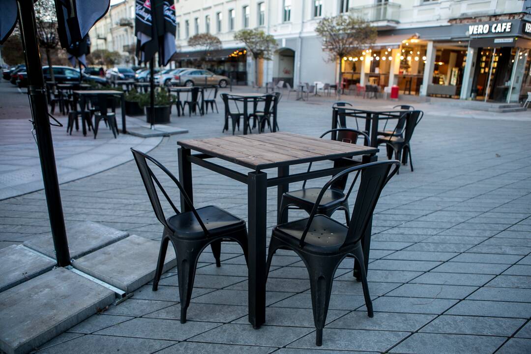 Šeštadienio vakaras Kauno centre