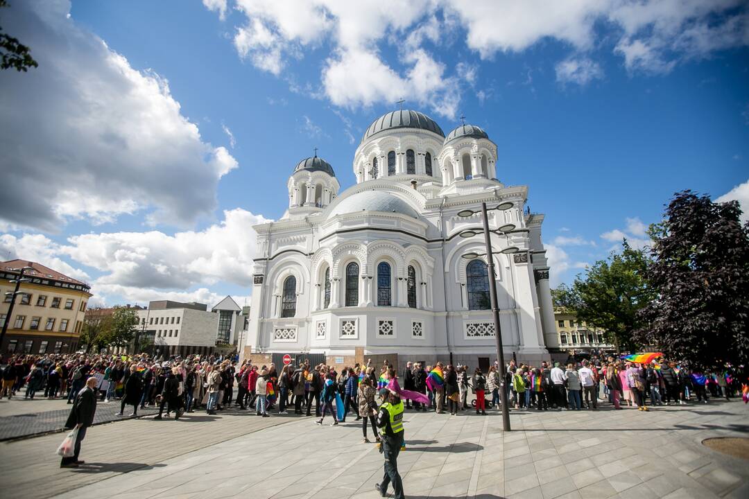 Tūkstantinė „Kaunas Pride“ eisena