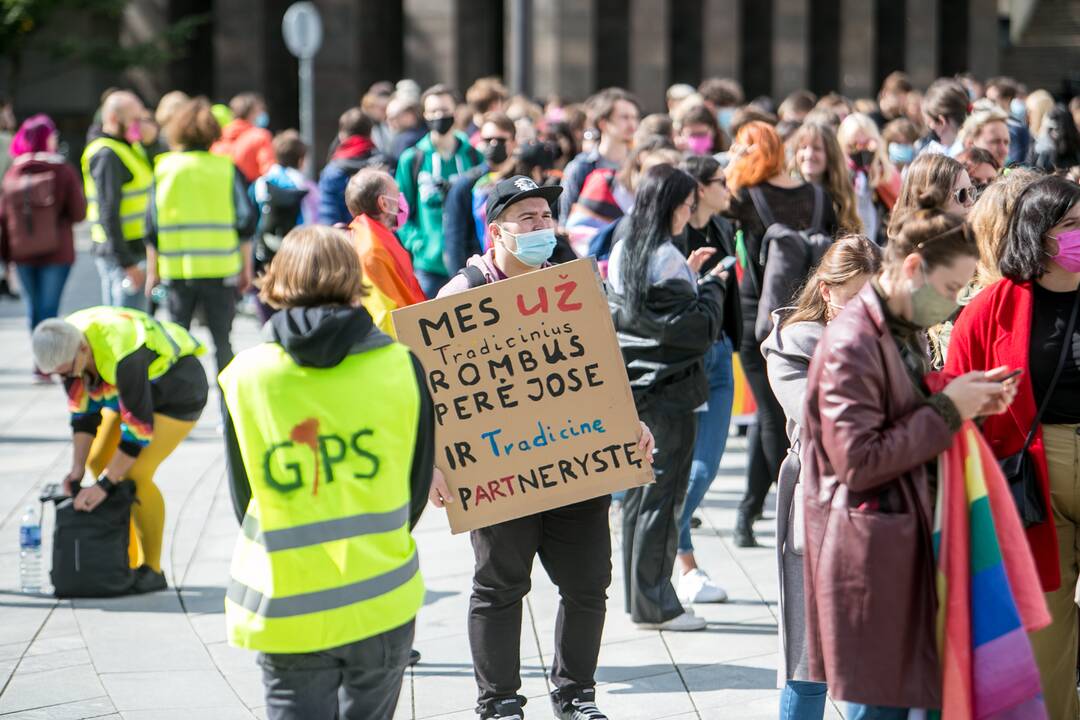 Tūkstantinė „Kaunas Pride“ eisena