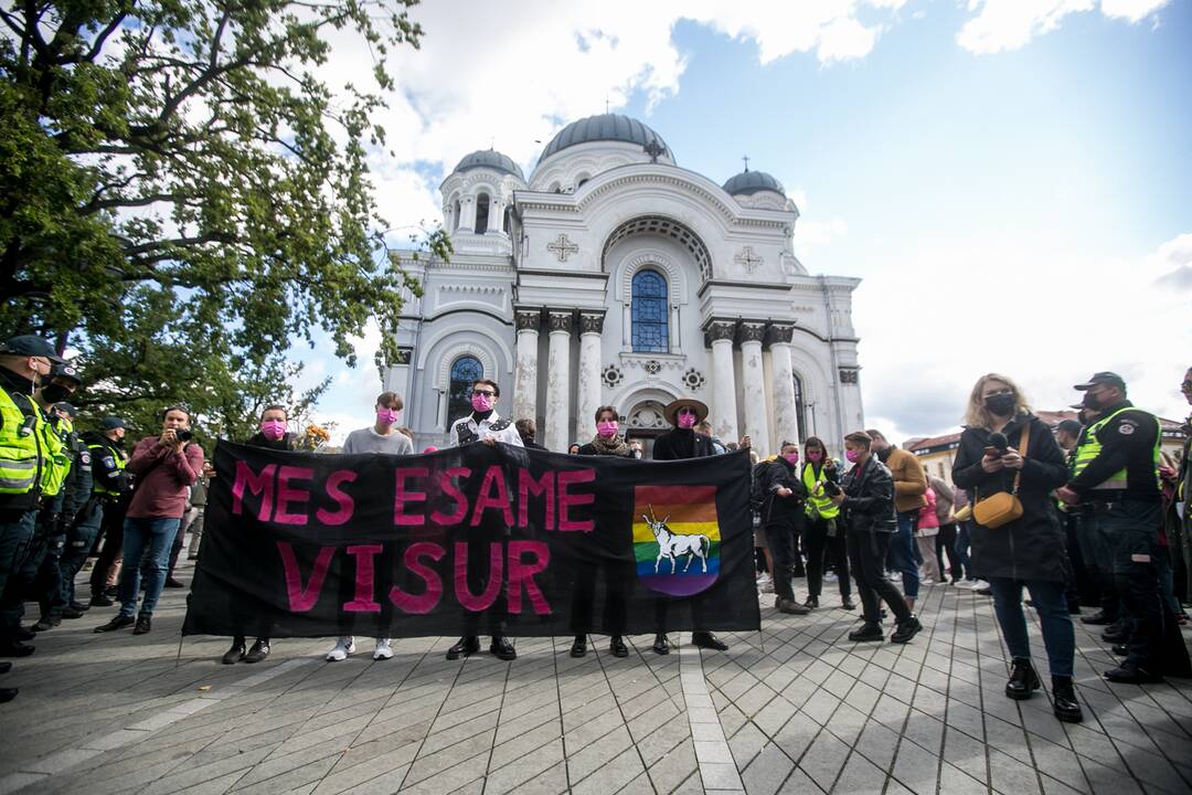 Tūkstantinė „Kaunas Pride“ eisena