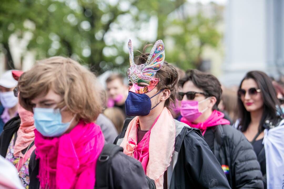 Tūkstantinė „Kaunas Pride“ eisena