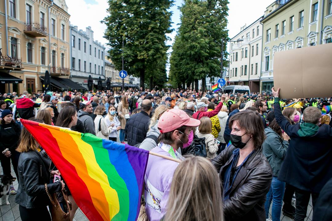 Tūkstantinė „Kaunas Pride“ eisena