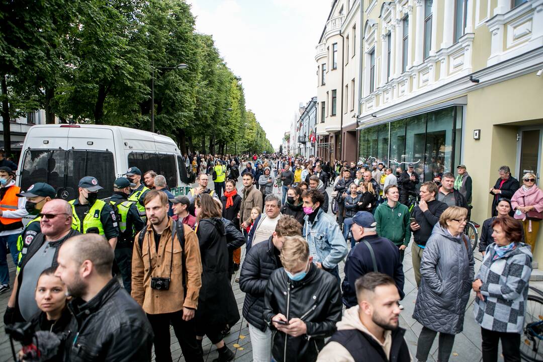 Tūkstantinė „Kaunas Pride“ eisena