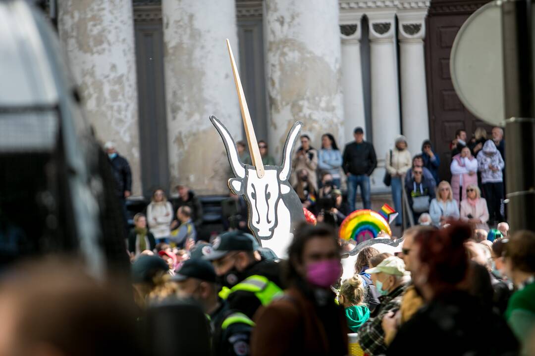 Tūkstantinė „Kaunas Pride“ eisena