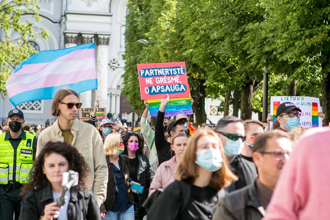 Tūkstantinė „Kaunas Pride“ eisena