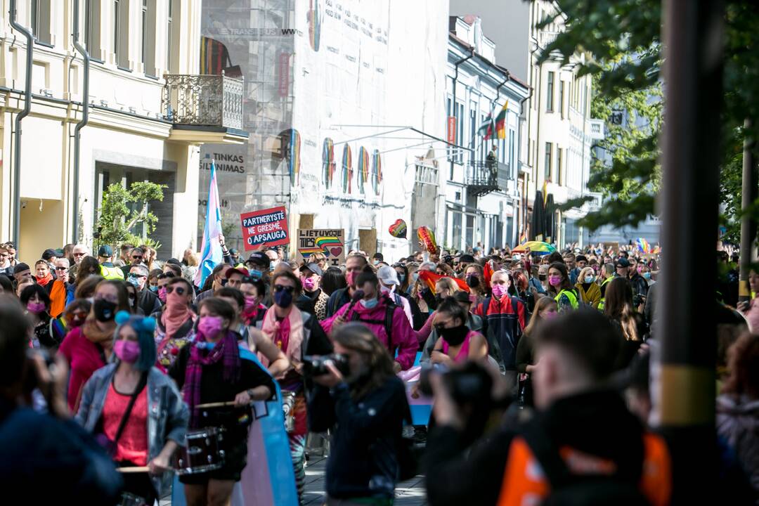 Tūkstantinė „Kaunas Pride“ eisena