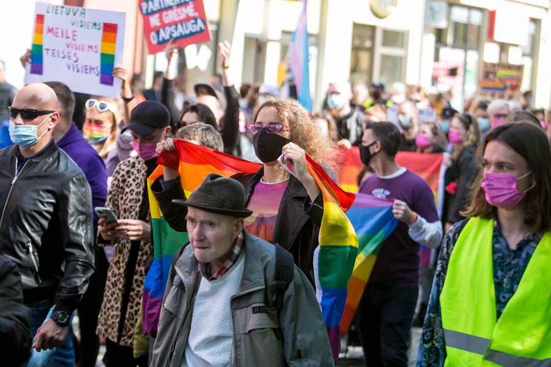 Tūkstantinė „Kaunas Pride“ eisena