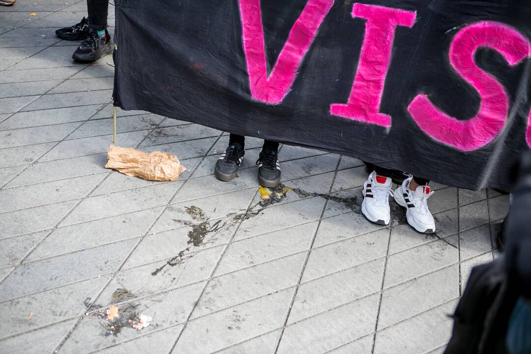 Neramumai per LGBT paradą