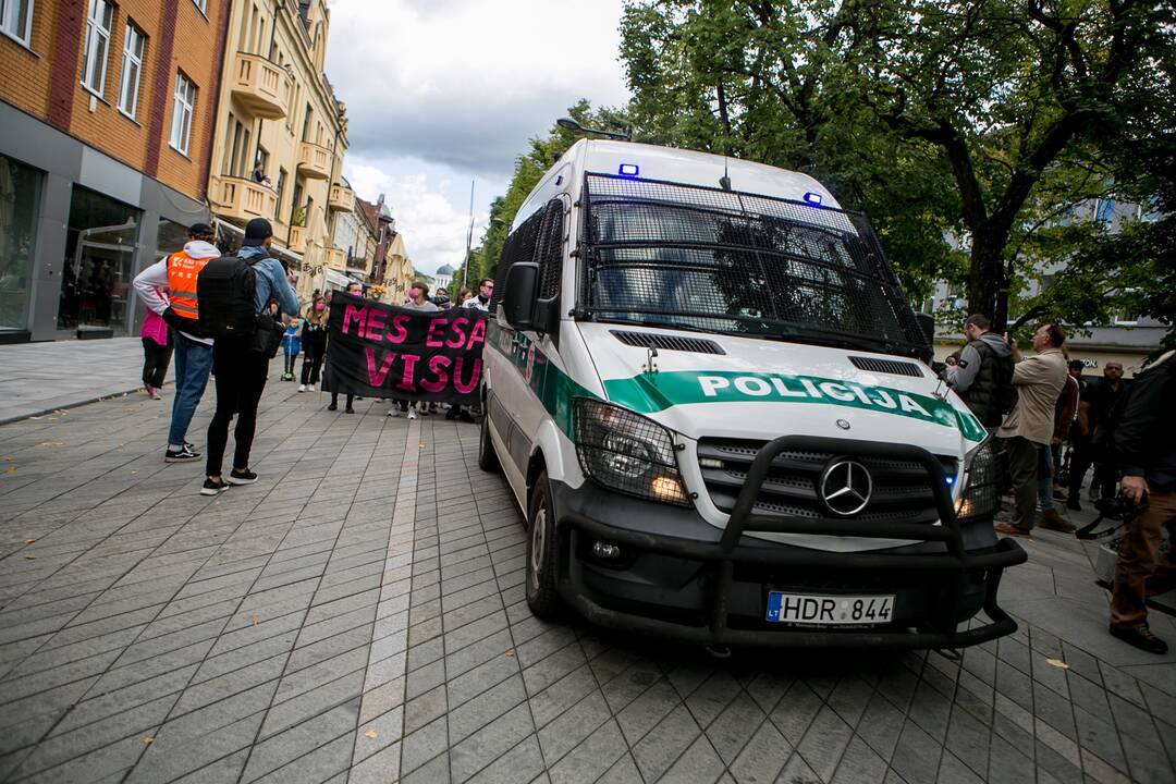 Tūkstantinė „Kaunas Pride“ eisena