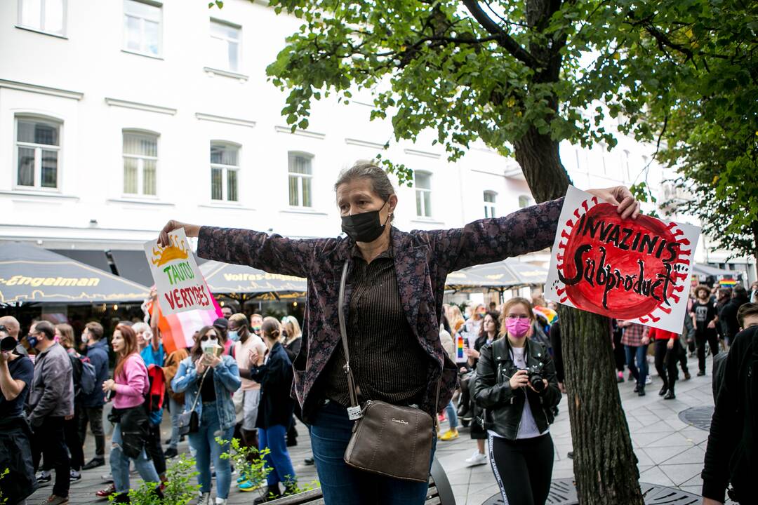 Tūkstantinė „Kaunas Pride“ eisena