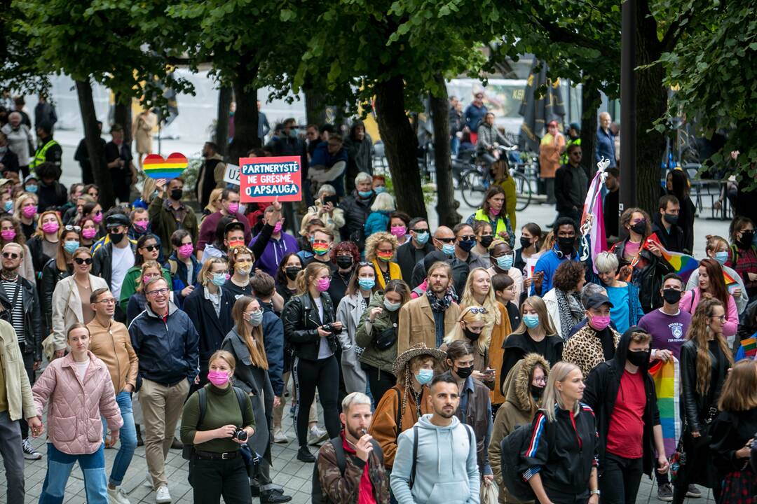 Tūkstantinė „Kaunas Pride“ eisena