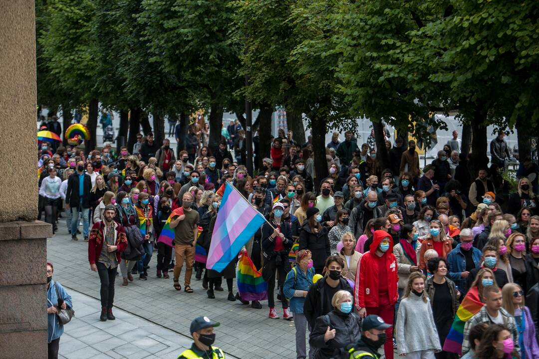 Tūkstantinė „Kaunas Pride“ eisena