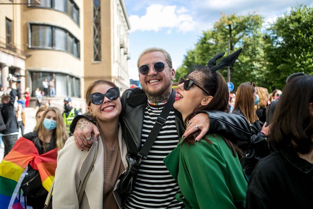Tūkstantinė „Kaunas Pride“ eisena