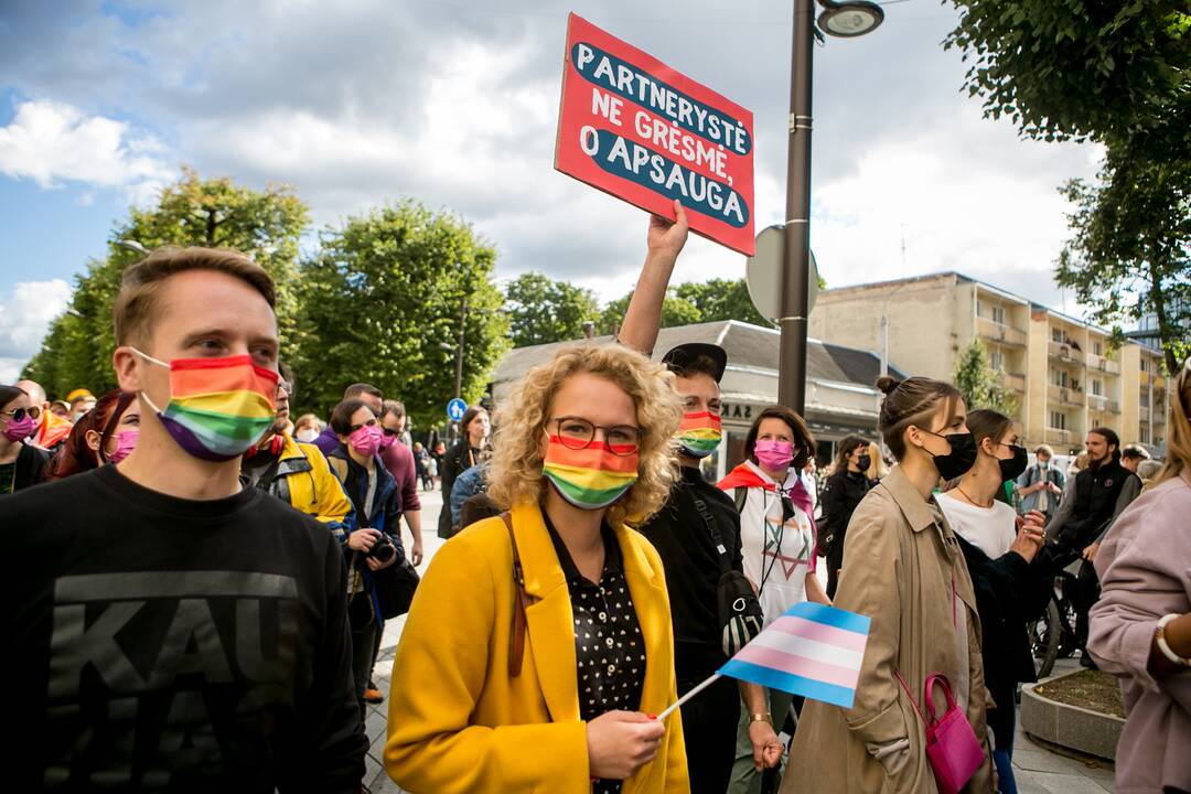 Tūkstantinė „Kaunas Pride“ eisena