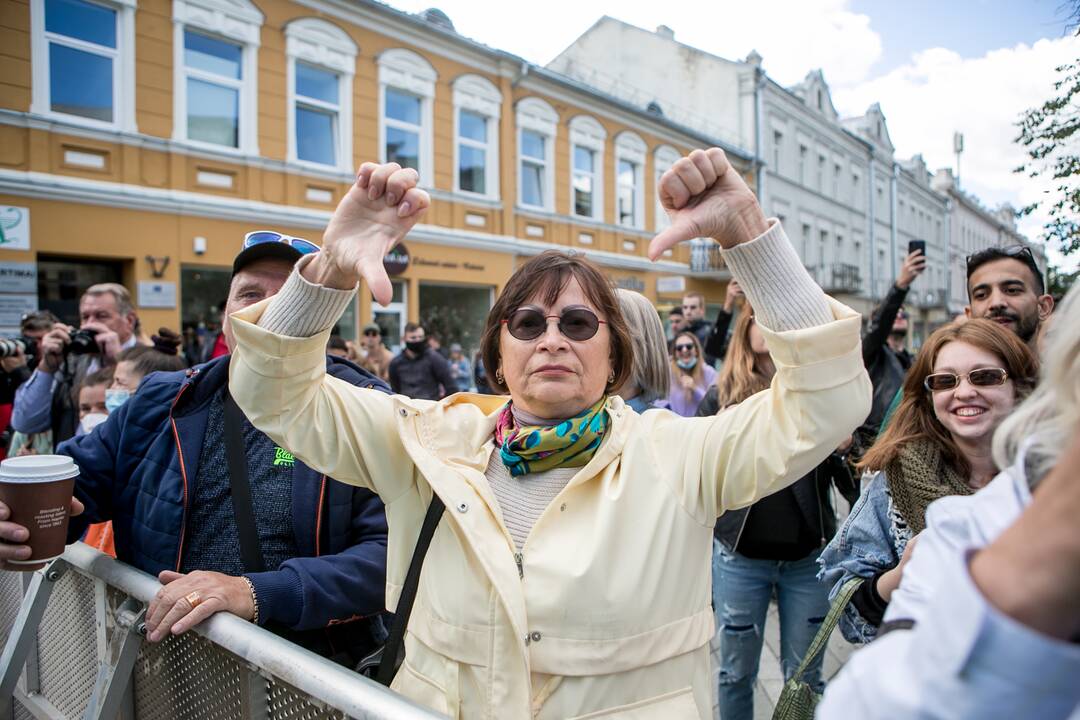 Tūkstantinė „Kaunas Pride“ eisena