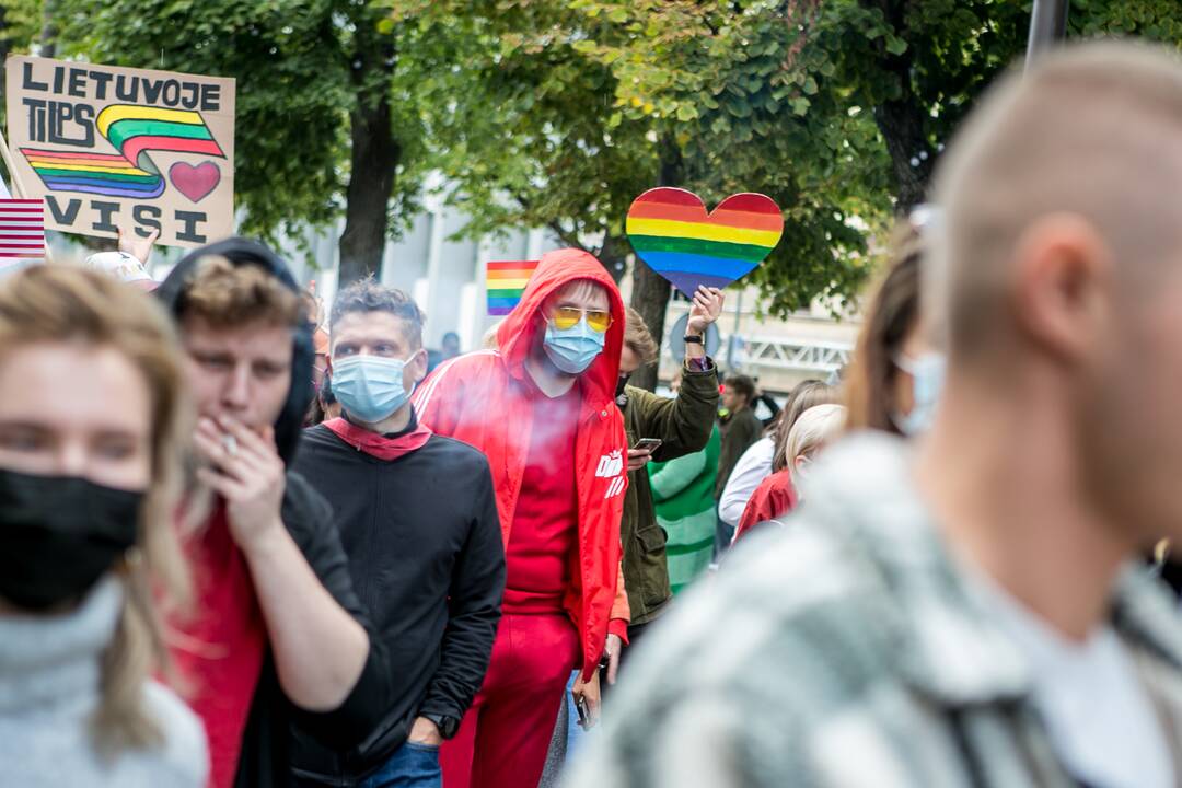 Tūkstantinė „Kaunas Pride“ eisena