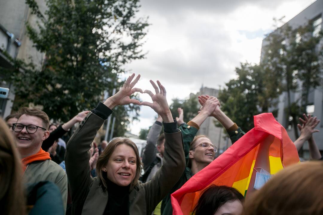 Tūkstantinė „Kaunas Pride“ eisena