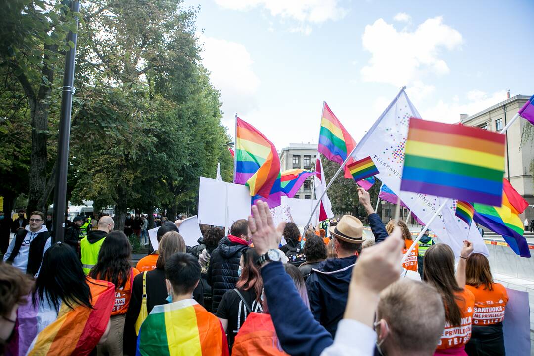 Tūkstantinė „Kaunas Pride“ eisena