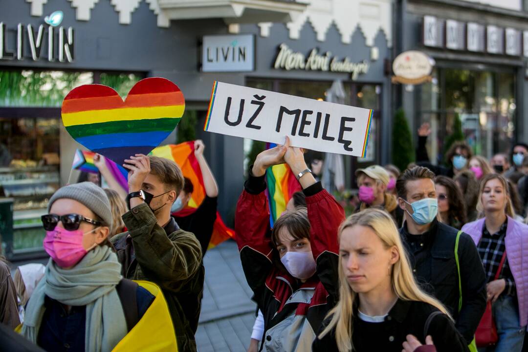 Tūkstantinė „Kaunas Pride“ eisena
