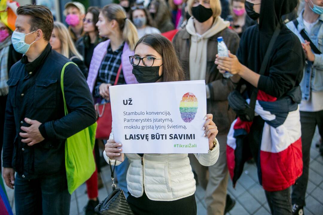 Tūkstantinė „Kaunas Pride“ eisena