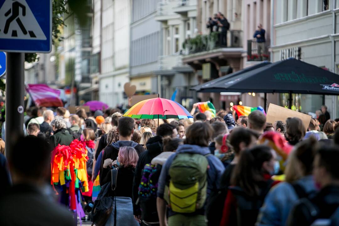 Tūkstantinė „Kaunas Pride“ eisena