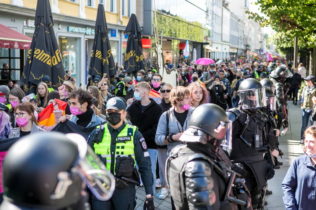 Tūkstantinė „Kaunas Pride“ eisena