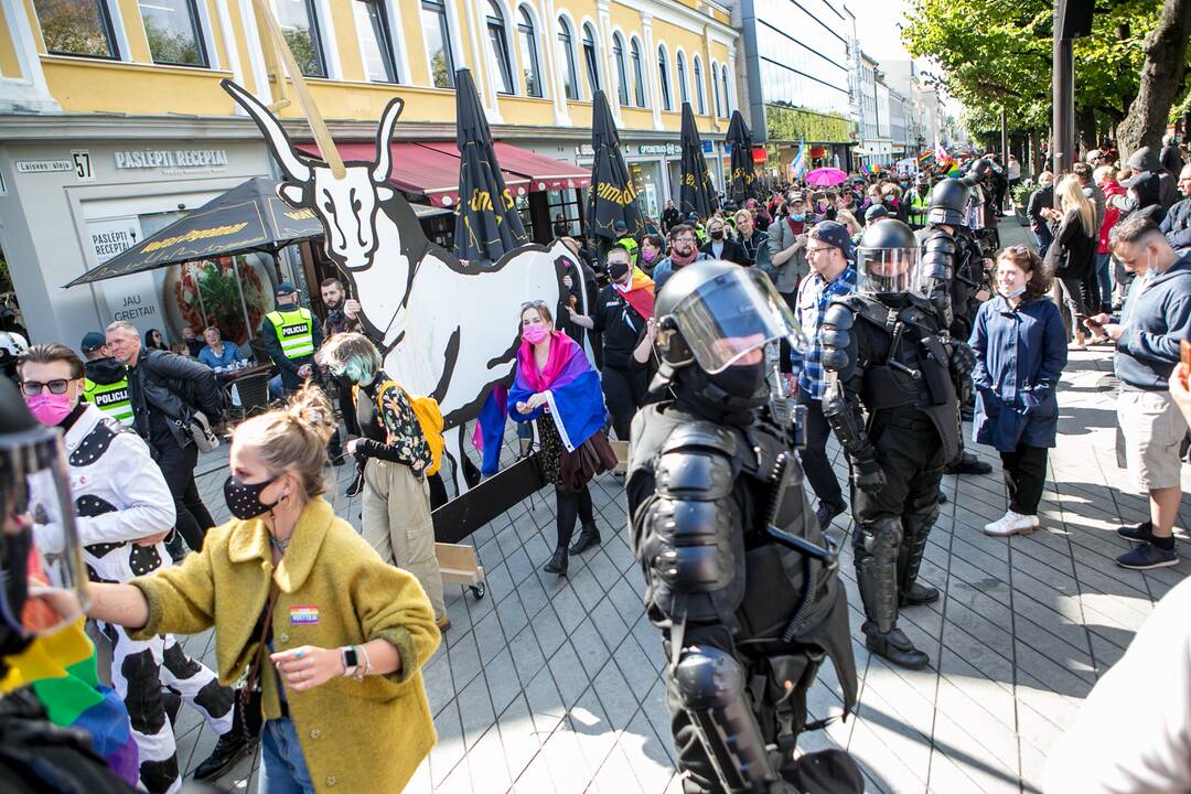 Tūkstantinė „Kaunas Pride“ eisena