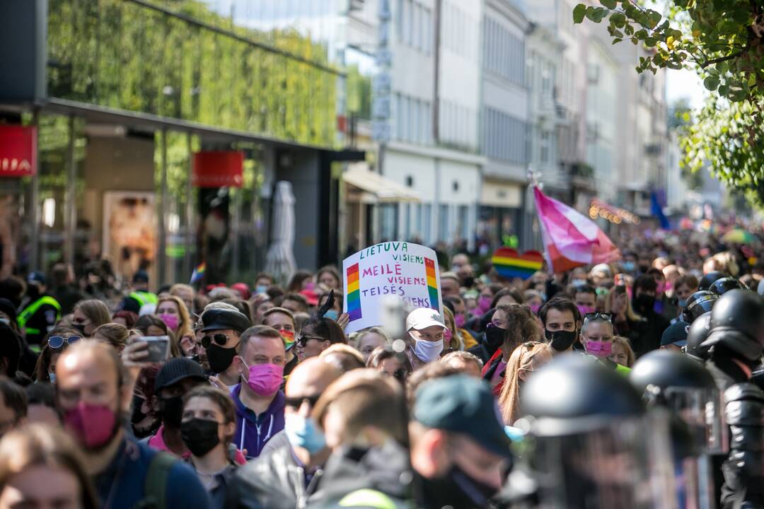 Tūkstantinė „Kaunas Pride“ eisena