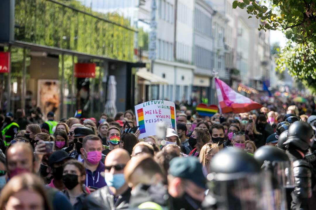 Tūkstantinė „Kaunas Pride“ eisena