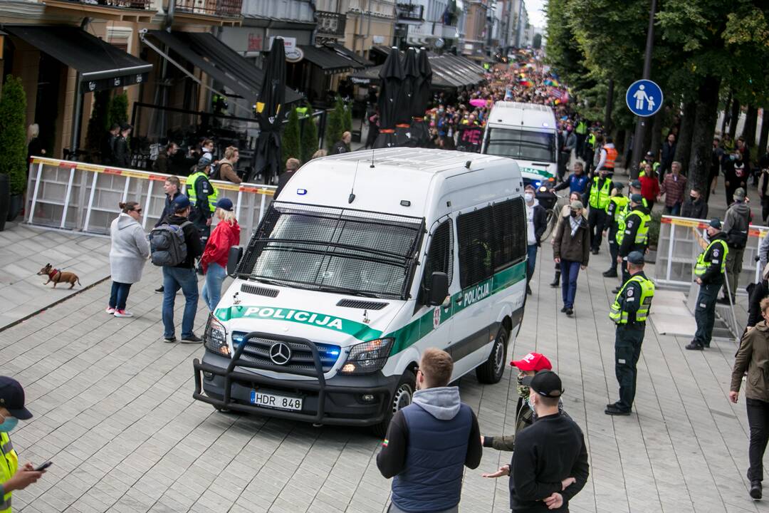 Tūkstantinė „Kaunas Pride“ eisena