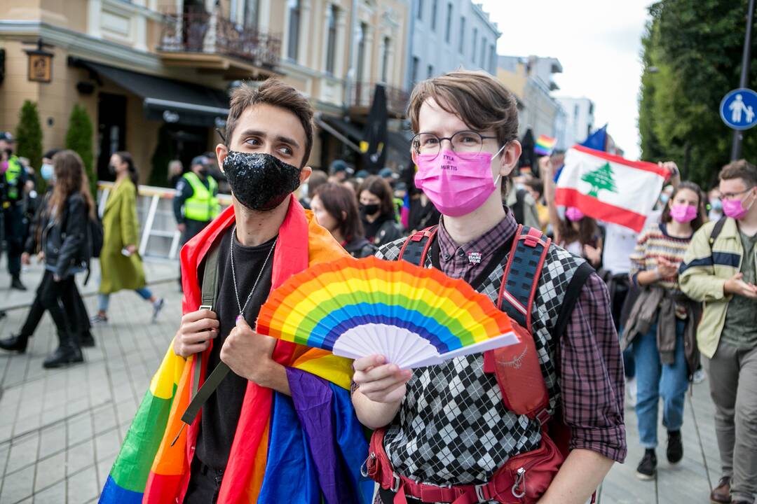 Tūkstantinė „Kaunas Pride“ eisena