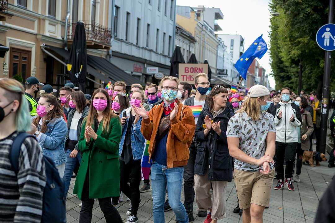Tūkstantinė „Kaunas Pride“ eisena