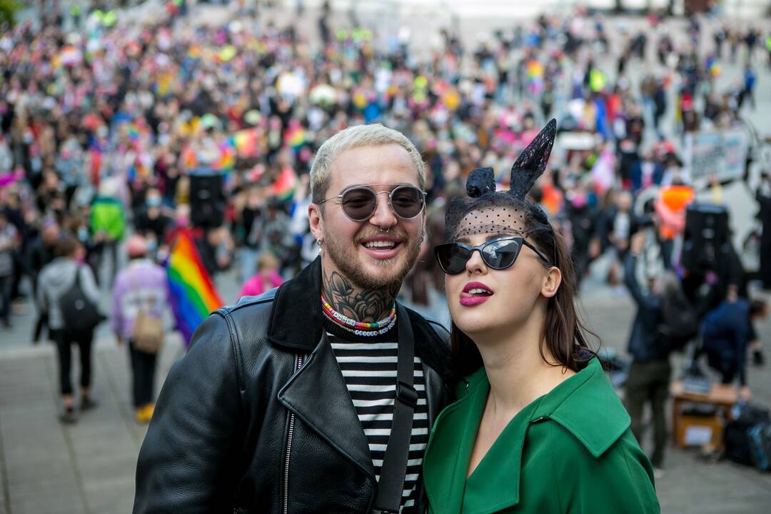 Tūkstantinė „Kaunas Pride“ eisena
