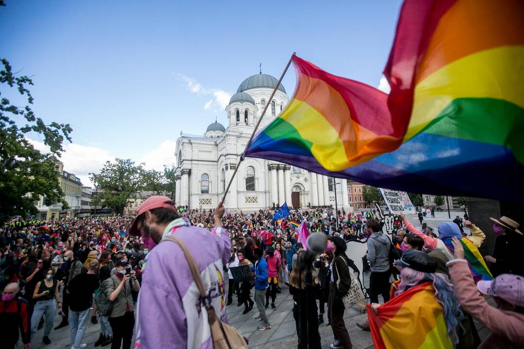 Tūkstantinė „Kaunas Pride“ eisena