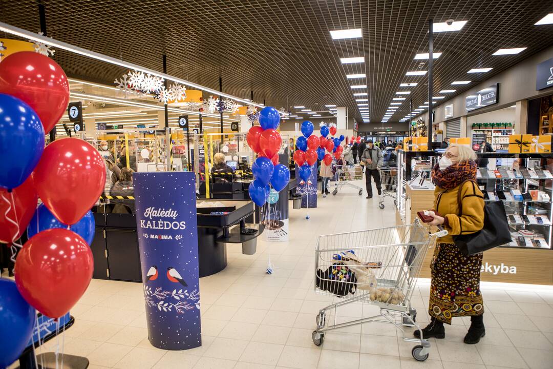 Pirkėjai plūsta į atnaujintą Aleksoto „Maximą“