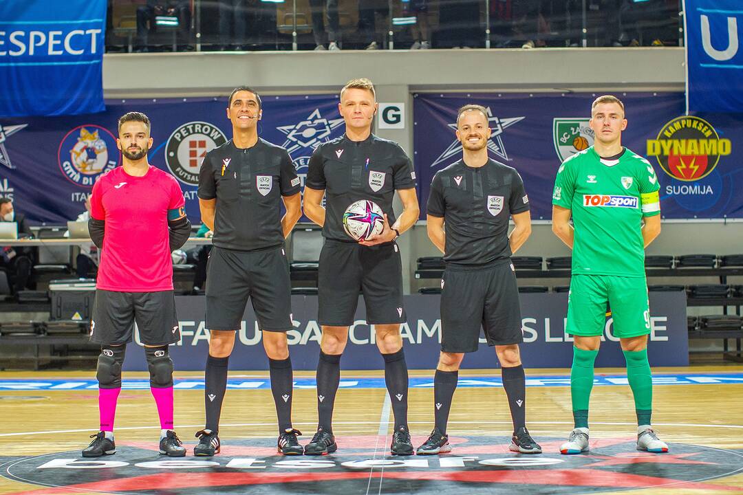„K. Žalgiris“ – „Feldi Eboli“ 2:7 | UEFA Futsalo ČL