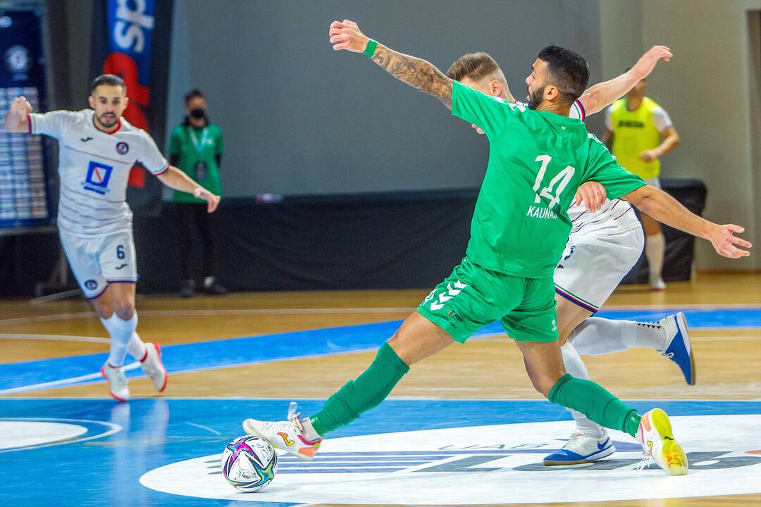 „K. Žalgiris“ – „Feldi Eboli“ 2:7 | UEFA Futsalo ČL
