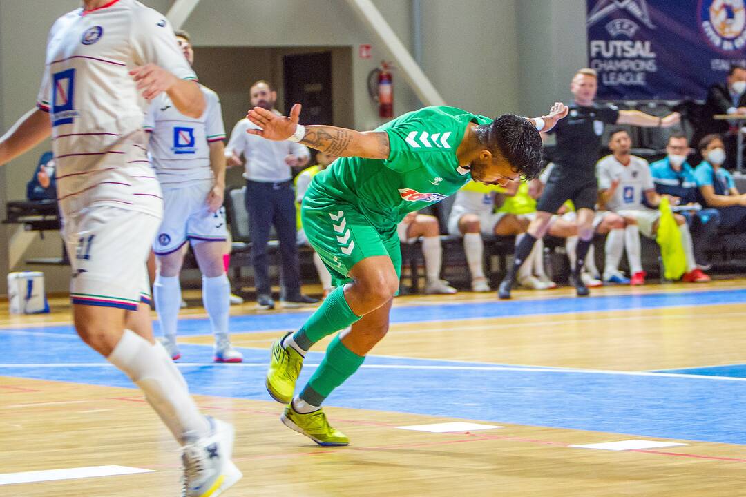 „K. Žalgiris“ – „Feldi Eboli“ 2:7 | UEFA Futsalo ČL
