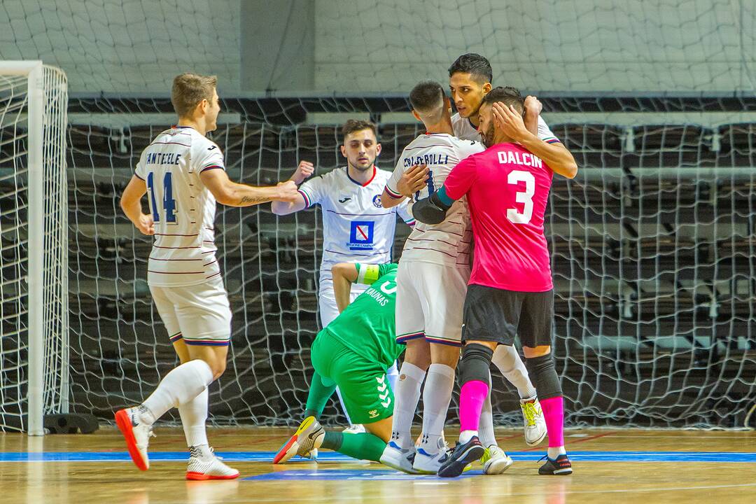 „K. Žalgiris“ – „Feldi Eboli“ 2:7 | UEFA Futsalo ČL
