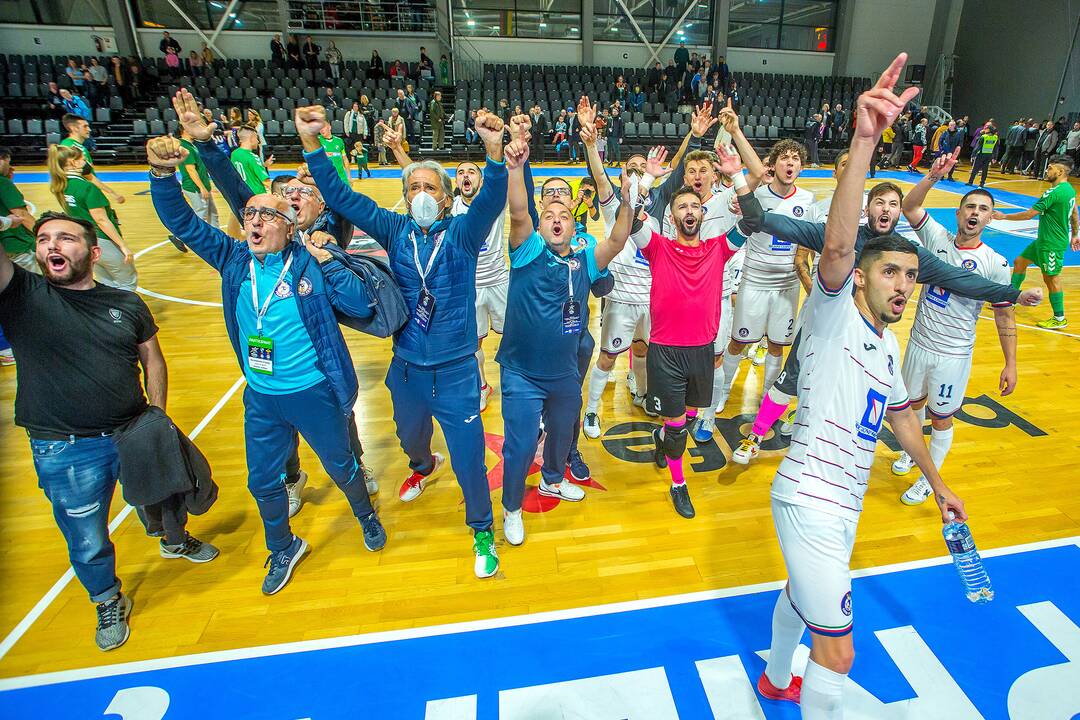 „K. Žalgiris“ – „Feldi Eboli“ 2:7 | UEFA Futsalo ČL
