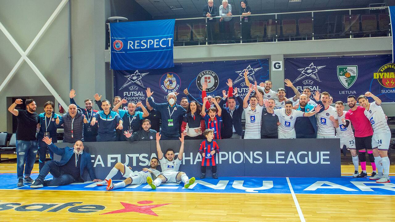 „K. Žalgiris“ – „Feldi Eboli“ 2:7 | UEFA Futsalo ČL