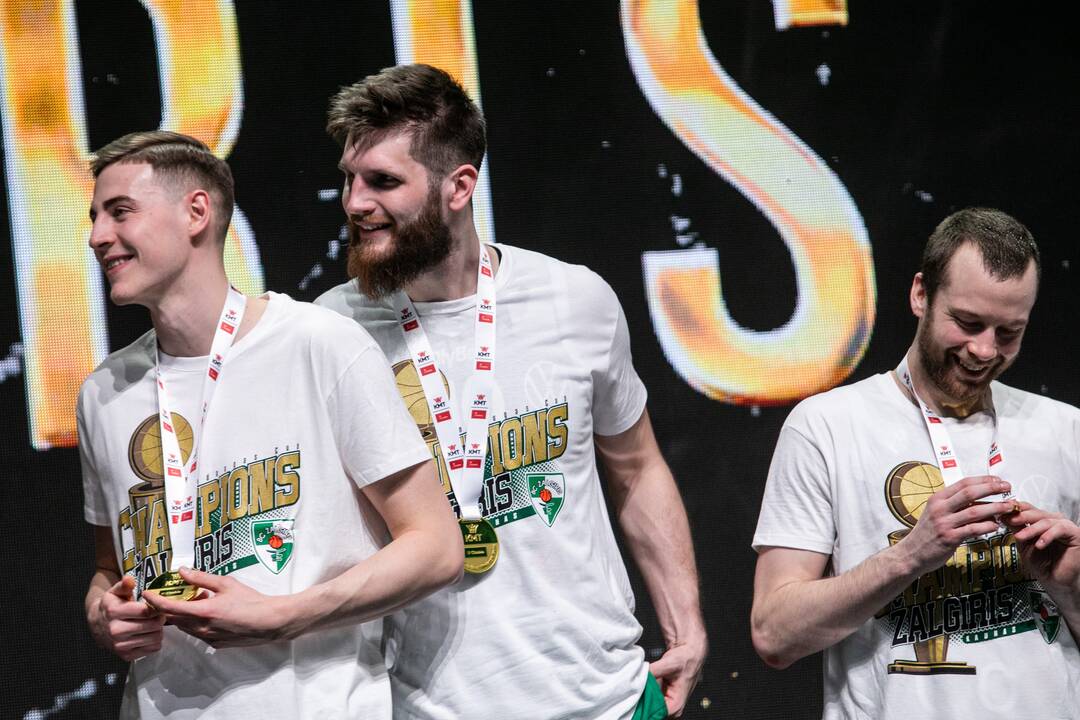 „Lietkabelį“ daužęs „Žalgiris“ – KMT čempionas
