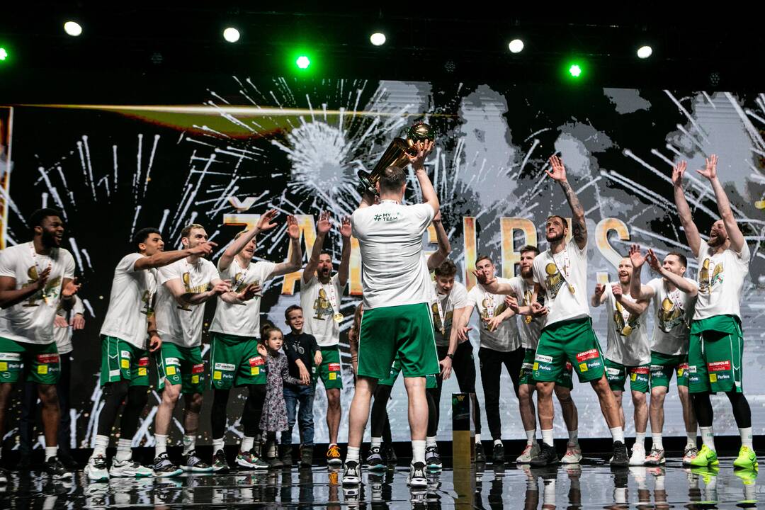 „Lietkabelį“ daužęs „Žalgiris“ – KMT čempionas